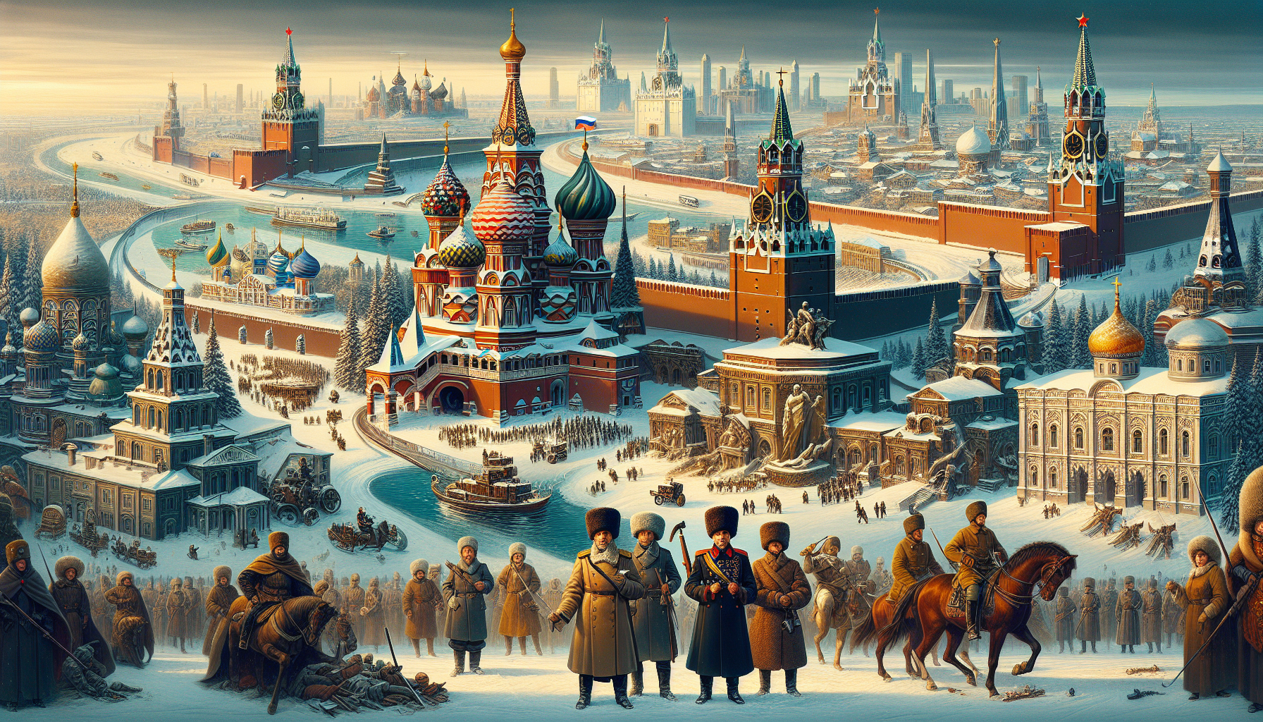 国家象徴と領土変遷から見るロシアの歴史の特徴/